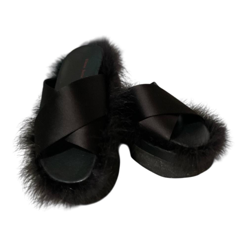 Simone Rocha HM Feather Slides Size 38